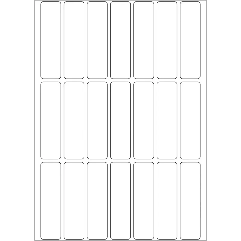Daudzfunkciju uzlīmes HERMA 13x50 mm balts papīrs matēts roku rakstīšanai