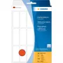 Daudzfunkciju etiķetes HERMA 2412 20x50 mm sarkans matēts papīrs, roku rakstīšanai