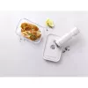 Pārtikas uzglabāšanas trauks ZWILLING FRESH & SAVE Taisnstūra stikls 1,6 L, plastmasas bloķējams vāks, piemērots cepeškrāsnij/mikroviļņu krāsnij