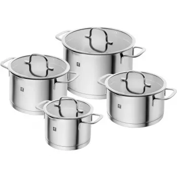 ZWILLING Multi Pot TrueFlow 66920-004-0 — nerūsējošā tērauda katls ar stikla vāku