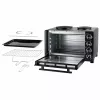 Unold Small Kitchen All in One — Brīvi stāvoša plīts ar cepeškrāsni, melna