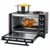Unold Small Kitchen All in One — Brīvi stāvoša plīts ar cepeškrāsni, melna