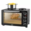Unold Small Kitchen All in One — Brīvi stāvoša plīts ar cepeškrāsni, melna