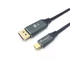 Equip USB-C uz DisplayPort Premium kabelis, vīriešu/vīriešu, 2,0 m, 8K/60Hz