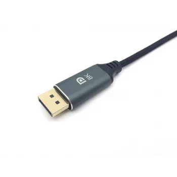 Equip USB-C uz DisplayPort Premium kabelis, vīriešu/vīriešu, 2,0 m, 8K/60Hz