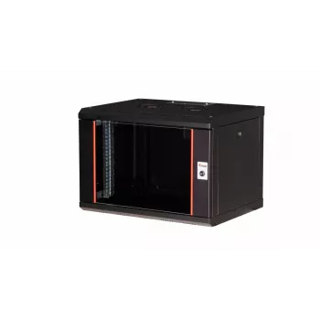 Pie sienas stiprināms tīkla skapis Equip Pro Mount 19 inch 07U 600x450 mm melns