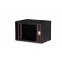 Pie sienas stiprināms tīkla skapis Equip Pro Mount 19 inch 07U 600x450 mm melns
