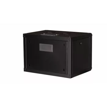 Pie sienas stiprināms tīkla skapis Equip Pro Mount 19 inch 07U 600x450 mm melns