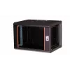 Pie sienas stiprināms tīkla skapis Equip Pro Mount 19 inch 07U 600x450 mm melns