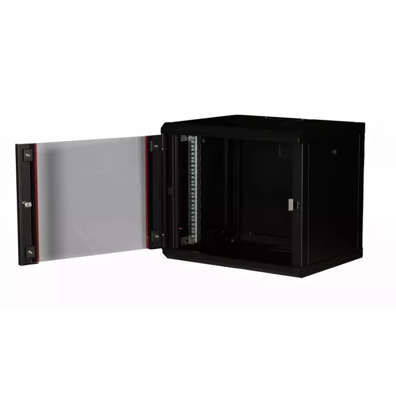 Equip Pro Mount sienas skapis 19 inch, 9U, 600x450 mm, melns RAL9005