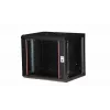 Equip Pro Mount sienas skapis 19 inch, 9U, 600x450 mm, melns RAL9005