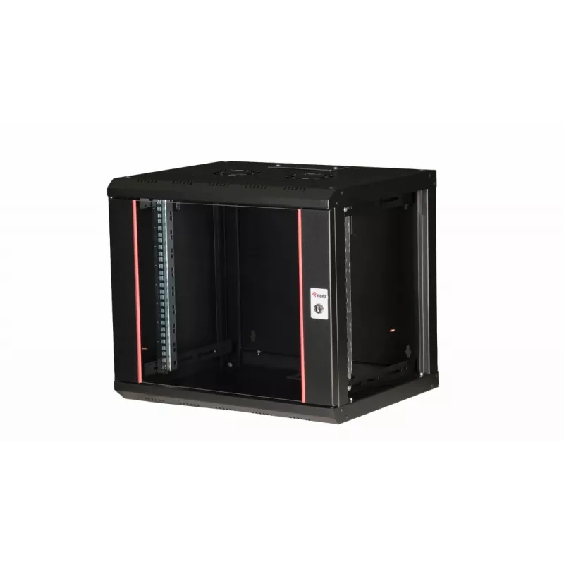 Equip Pro Mount sienas skapis 19 inch, 9U, 600x450 mm, melns RAL9005