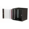 Sienas stiprinājuma tīkla skapis Equip Pro Mount 19 inch 12U 600x600mm Melns