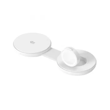 Conceptronic GORGON04W 2-in-1 Salokāms Magnētisks Qi2 25W Bezvadu Lādētājs