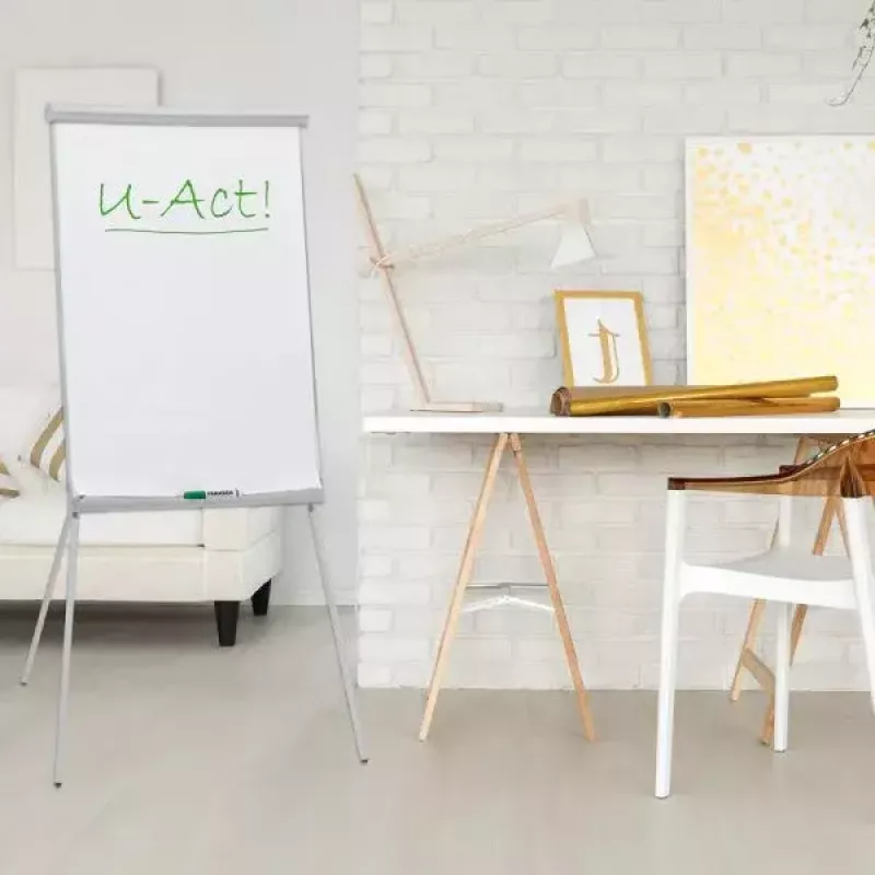 Franken FC93 brīvi stāvošs flipchart 700 x 1000 mm pelēks