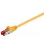 Goobay CAT 6 S/FTP PiMF savienojuma kabelis dzeltens 0,25 m