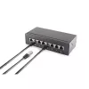 Tīkla kabelis ShiverPeaks S/CONN 75711-H0.25B-SET10 Zils 0,25m