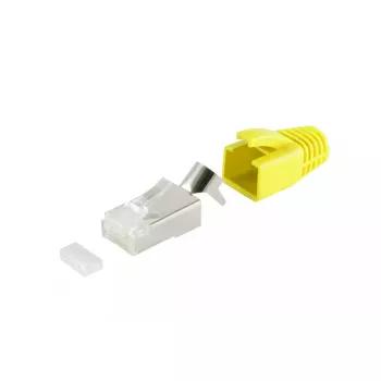 RJ-45 savienotājs ShiverPeaks 72067-Y Dzeltens