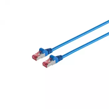 Tīkla kabelis ShiverPeaks 75711-A0.15B Zils 0,15m