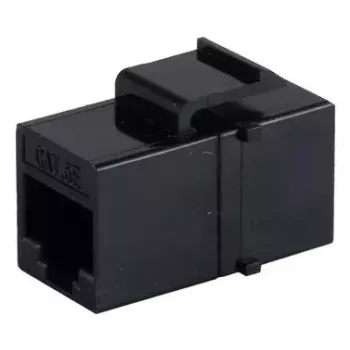 Keystone modulis ShiverPeaks S/CONN 08-10005 plakans melns RJ-45