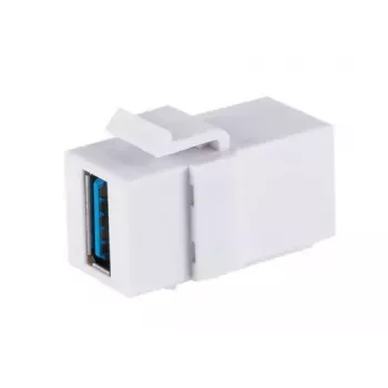 Keystone modulis ShiverPeaks S/CONN 08-10042 Leņķa USB A Balts
