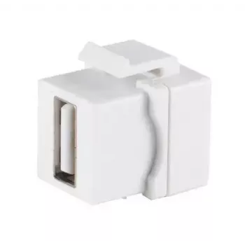 Keystone modulis ShiverPeaks 08-10044 balts USB A