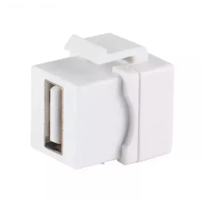 Keystone modulis ShiverPeaks 08-10044 balts USB A