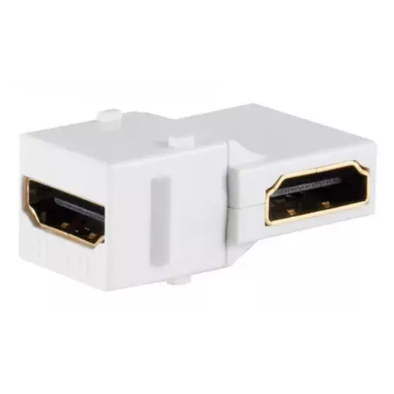 Keystone modulis ShiverPeaks S/CONN 08-10051 leņķveida balts HDMI