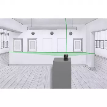 Lāzera līmeņrādis Laserliner PocketCross-Laser 2G horizontāls vertikāls