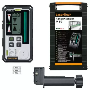 Lāzera tālmēra uztvērējs Laserliner RangeXtender M50 Melns 50m