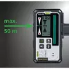 Lāzera tālmēra uztvērējs Laserliner RangeXtender M50 Melns 50m