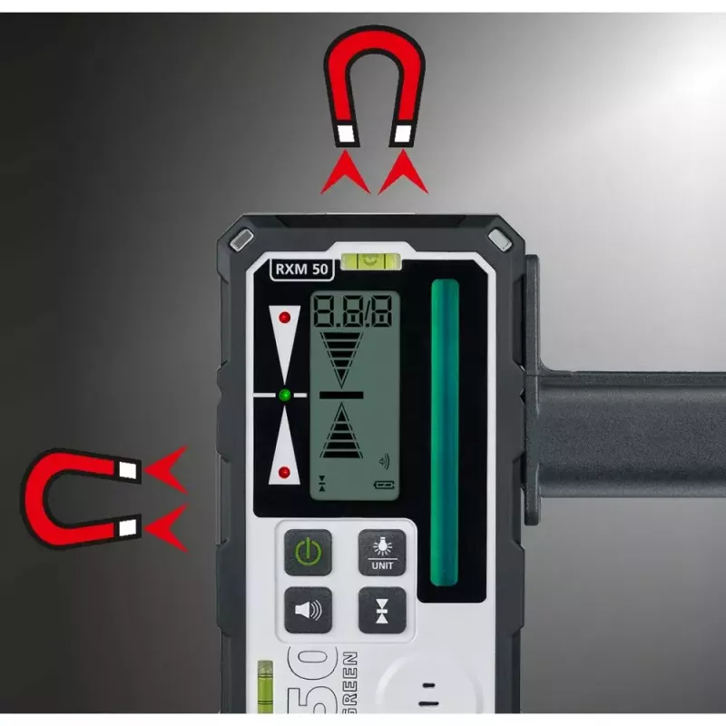 Lāzera tālmēra uztvērējs Laserliner RangeXtender M50 Melns 50m