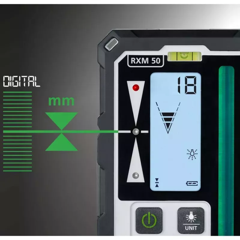 Lāzera tālmēra uztvērējs Laserliner RangeXtender M50 Melns 50m