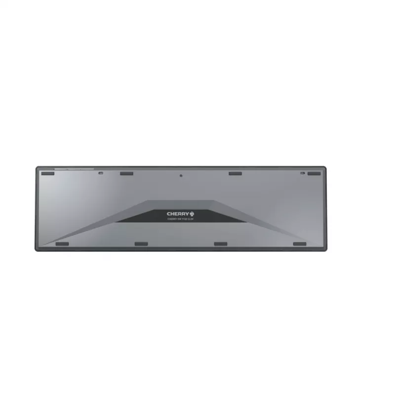 Tastatūra Cherry KW 9100 SLIM bezvadu RF + Bluetooth QWERTY UK angļu melna 108 taustiņi 1.2 m kabelis