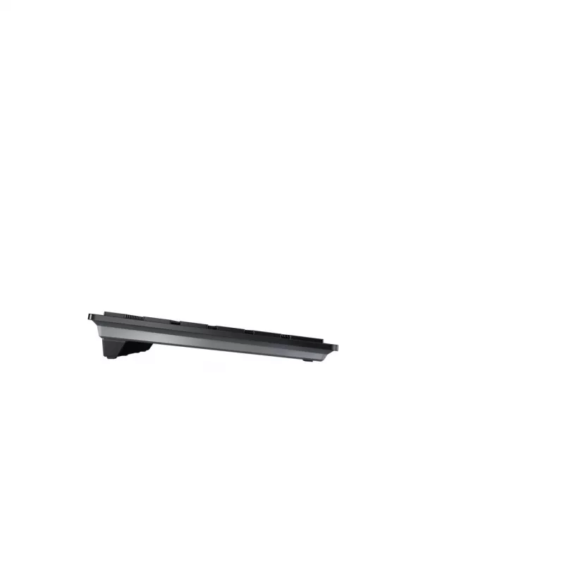 Tastatūra Cherry KW 9100 SLIM bezvadu RF + Bluetooth QWERTY UK angļu melna 108 taustiņi 1.2 m kabelis