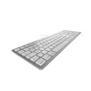 Cherry KC 6000C FOR MAC vadu USB QWERTY klaviatūra ar šķērsslēdžiem, sudraba, 1.8 m
