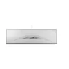 Cherry KC 6000C FOR MAC vadu USB QWERTY klaviatūra ar šķērsslēdžiem, sudraba, 1.8 m
