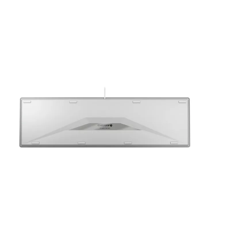 Cherry KC 6000C FOR MAC vadu USB QWERTY klaviatūra ar šķērsslēdžiem, sudraba, 1.8 m