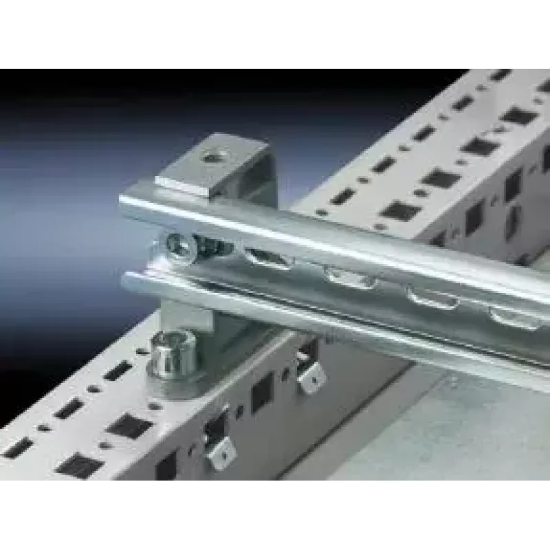 Rack piederums Rittal 4947.000, tērauda korpuss, sudraba krāsa, saderīgs ar SE/TS, dziļums 1155 mm, iepakojumā 6 gab.