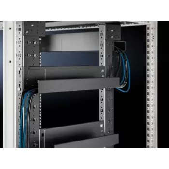 Kabeļu paliktnis Rittal 5302.043 Tērauds Melns 350 mm Dziļums
