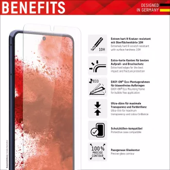 Displex ekrāna aizsargstikls + maciņš Samsung Galaxy A53 5G, rūdīts stikls