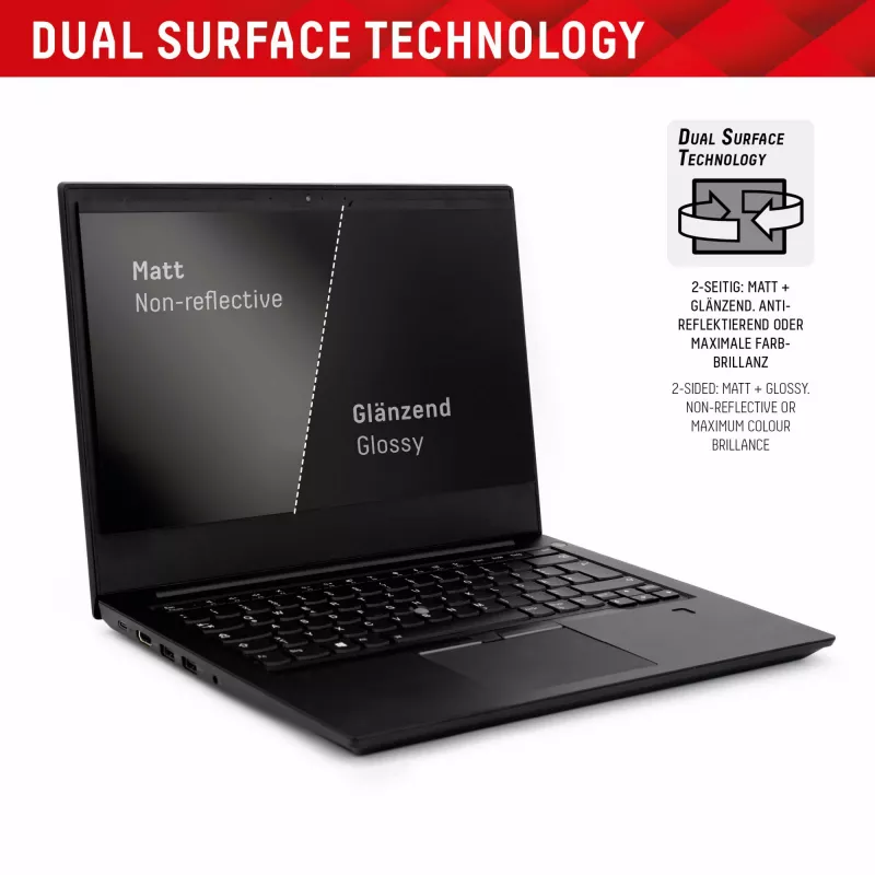 Displex PRIVACY SAFE magnētiskais 2-virzienu privātuma filtrs MacBook Pro 16,2 inch