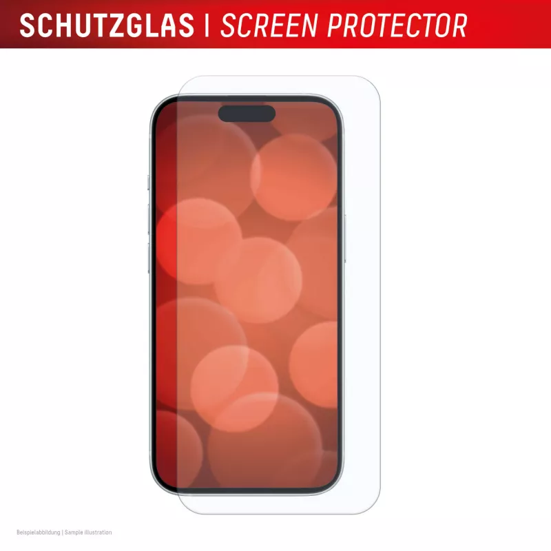Displex ekrāna aizsargstikls + maciņš Apple iPhone 16 Plus, EASY-ON® Eco montāžas rāmis, izturīgs pret skrāpējumiem