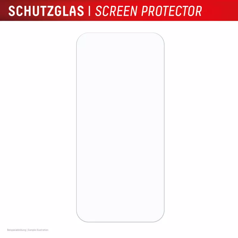 Displex ekrāna aizsargstikls + maciņš Apple iPhone 16 Plus, EASY-ON® Eco montāžas rāmis, izturīgs pret skrāpējumiem