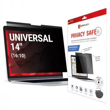 Displex PRIVACY SAFE magnētiskais 2-virzienu privātuma filtrs klēpjdatoram 14'' (16:10)