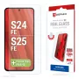 Displex Ekrāna aizsargstikls (10H) Samsung Galaxy S25 FE/S24 FE, Eco montāžas rāmis, izturīgs pret skrāpējumiem