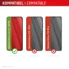 Displex Ekrāna aizsargstikls (10H) Samsung Galaxy S25 FE/S24 FE, Eco montāžas rāmis, izturīgs pret skrāpējumiem