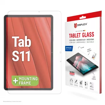 Displex Tablet Glass (9H) Samsung Galaxy Tab S11, Eco Montāžas Rāmis, nesalaužams