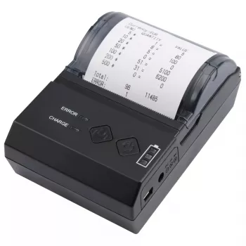 Birkas printeris Olympia NCP 58 Melns — bezvadu, ar akumulatoru, 200 x 200 DPI, 7.4 V LiPo, 114 × 80 × 50 mm