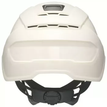Aizsargķivere Uvex 9731030 no augsta blīvuma polietilēna, balta, 51-65 cm
